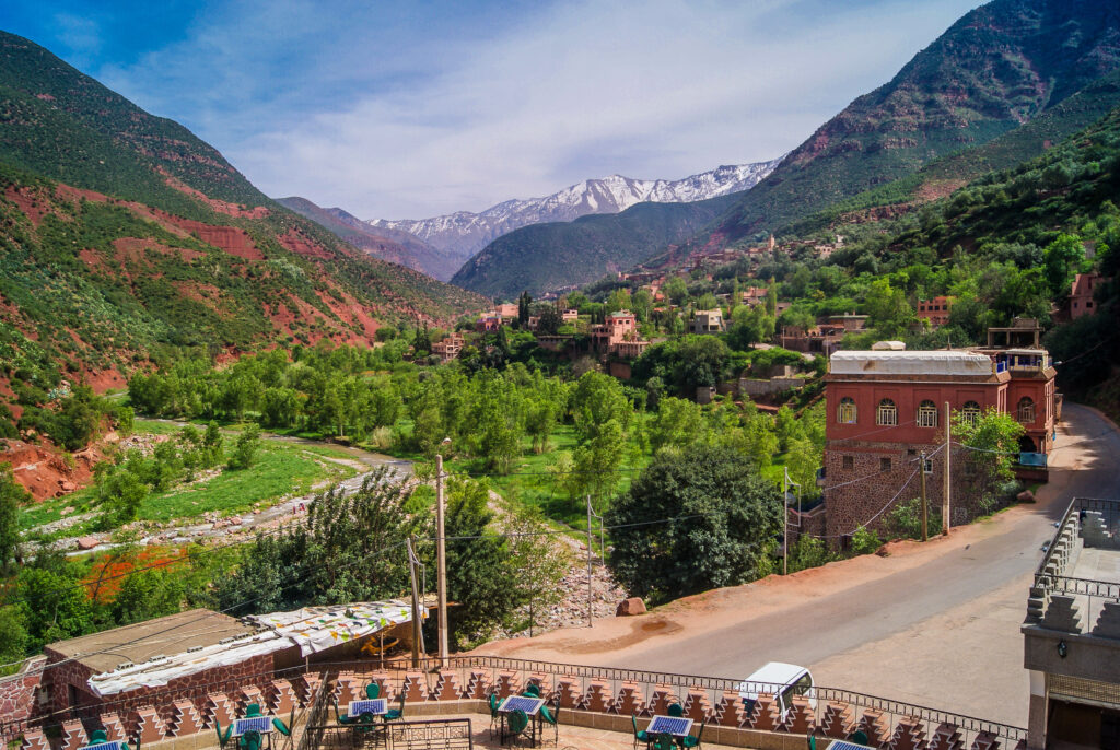 Ourika Valley Morocco. / Ourika Valley is just 30km away from Ma
