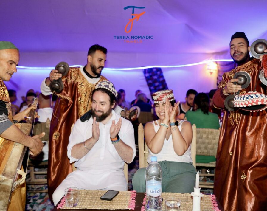 Dinner with show music Gnawa and Berber